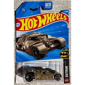 2026 Hot Wheels #51 The Dark Knight Batmobile TAN